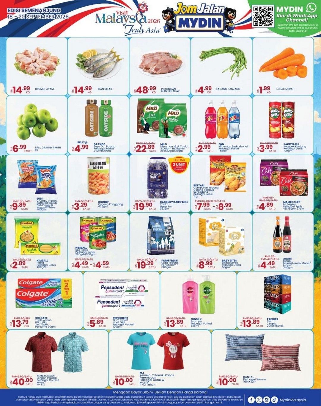 MYDIN-Jom-Jalan-Weekend-Deals-Promotion 18-20 September 2026: MYDIN: Jom Jalan Weekend Deals Promotion – Groceries from RM1.99 at MYDIN Hypermarket Branches in Peninsular Malaysia