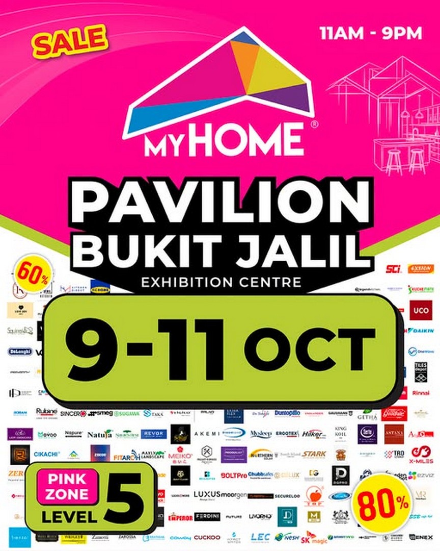 MYHOME-Exhibition-Home-Living-Sale 9-11 October 2026: MYHOME Exhibition: Home & Living Sale, Promotion and Home Improvement Event at Pavilion Exhibition Centre