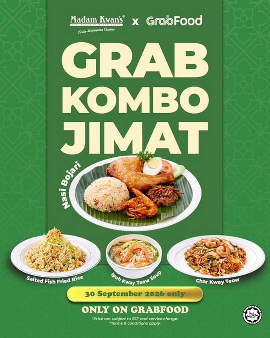 Madam-Kwans-Malaysian-Favourites-GrabFood-Promotion 30 September 2026: Madam Kwan’s: Malaysian Favourites GrabFood Promotion, One-Day Only Deal
