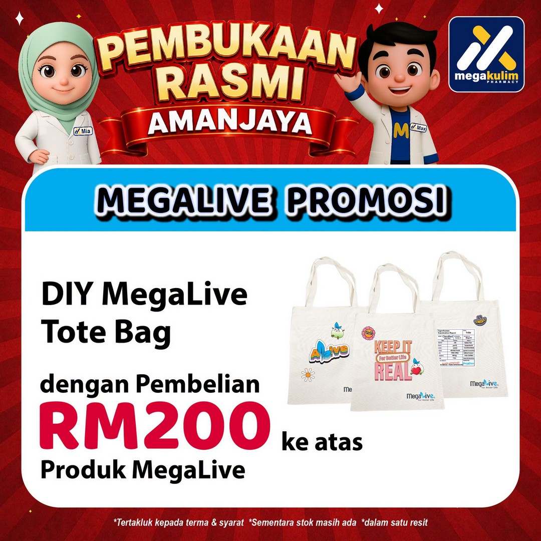 Mega-Kulim-Pharmacy-3-Day-Official-Opening-Sale-10 25-27 September 2026: Mega Kulim Pharmacy: 3-Day Official Opening Sale & Promotion with Spin & Win, Lucky Draw, Free Health Screening and Gifts at Amanjaya, Sungai Petani