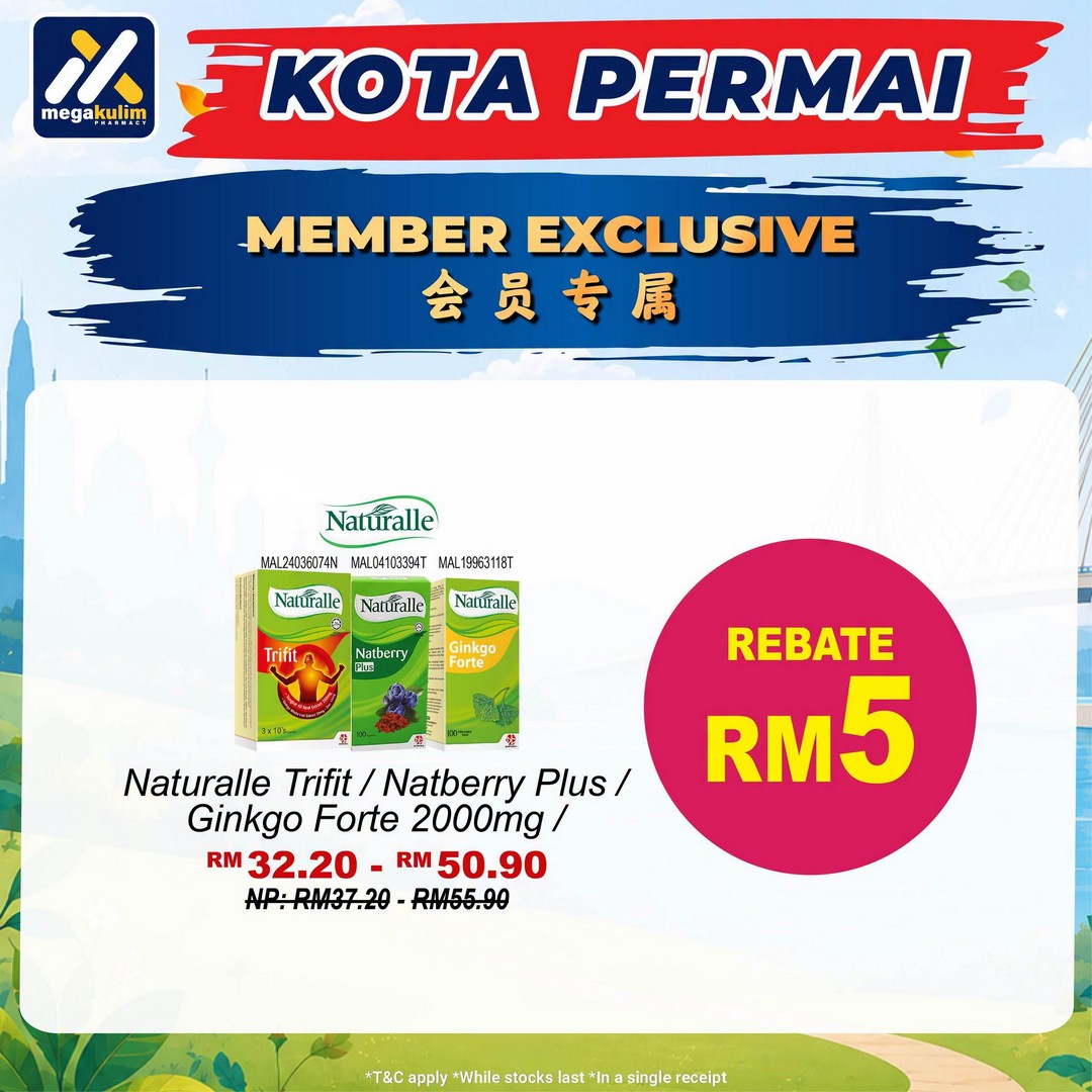 Mega-Kulim-Pharmacy-Health-Carnival-Promotion-16 26-27 September 2026: Mega Kulim Pharmacy: Health Carnival Promotion with Free Health Screenings, Spin & Win, Special Deals and Gifts at Kota Permai, Bukit Mertajam