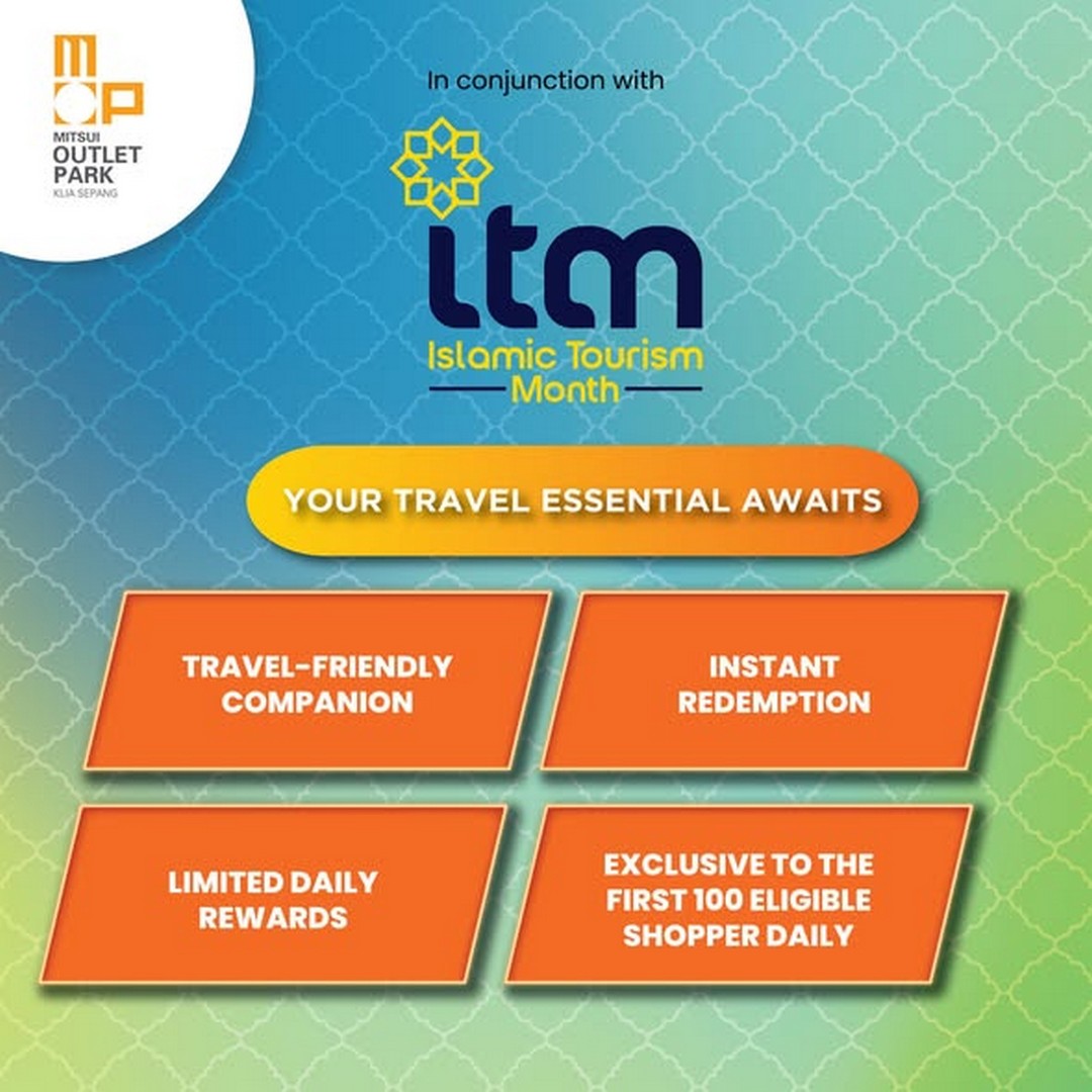 Mitsui-Outlet-Park-KLIA-Sepang-Travel-Rewards-Promotion-2 12-27 September 2026: Mitsui Outlet Park KLIA Sepang: Travel Rewards Promotion, RM300 Spend Get Digital Luggage Scale