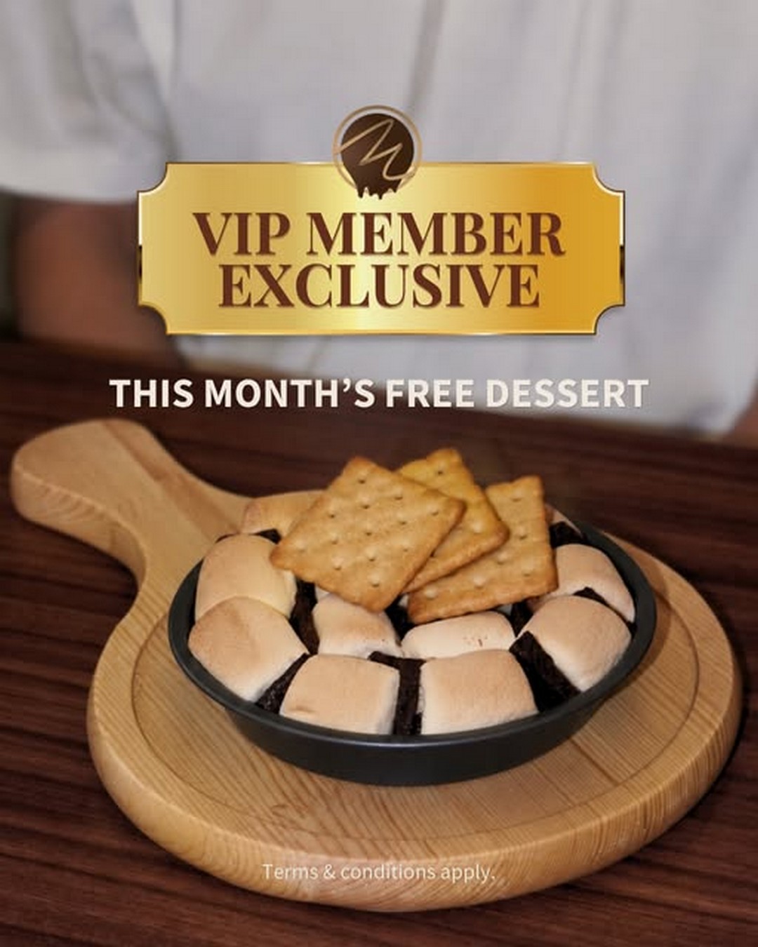 Molten-Chocolate-Cafe-VIP-Membership-Promotion 9 September 2026 onwards: Molten Chocolate Cafe: VIP Membership Promotion with Free Campfire Marsho, Birthday Cake and Monthly Desserts