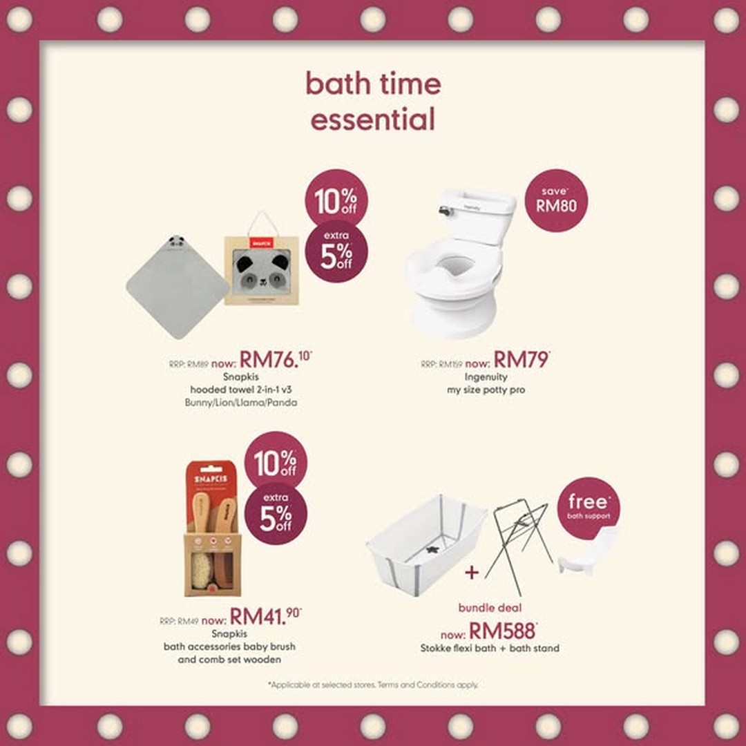 Mothercare-Malaysia-Up-to-50-OFF-3 25 September-11 October 2026: Mothercare Malaysia: Up to 50% OFF + Extra 5% OFF Babycare VIP Sale at Selected Stores