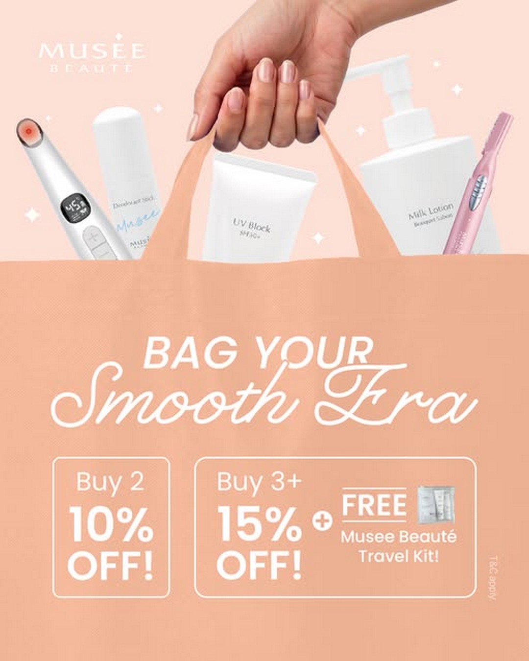 Musee-Platinum-Up-to-15-OFF-FREE-Musee-Beaute-Travel 4 September 2026 onwards: Musee Platinum: Up to 15% OFF + FREE Musee Beaute Travel Kit Beauty Promotion Online