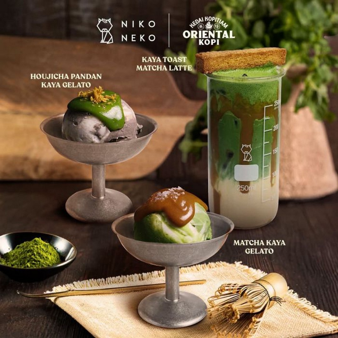 Oriental-Kopi-x-NIKO-NEKO-Matcha-Kaya-Collaboration-Promotion 1 September-31 October 2026: Oriental Kopi x NIKO NEKO Matcha Kaya Collaboration Promotion – 3 Exclusive Matcha, Hojicha & Kaya Creations