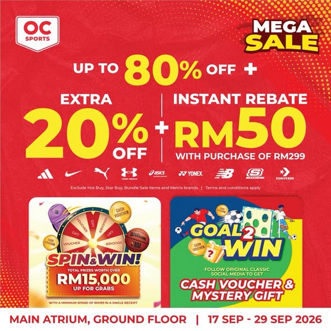 Original-Classic-Sports-Fair-Sale-and-Promotion-at-LaLaport-BBCC 17-29 September 2026: Original Classic: Sports Fair Sale and Promotion at LaLaport BBCC, Up to 80% Off, Extra 20% Off and RM50 Rebate