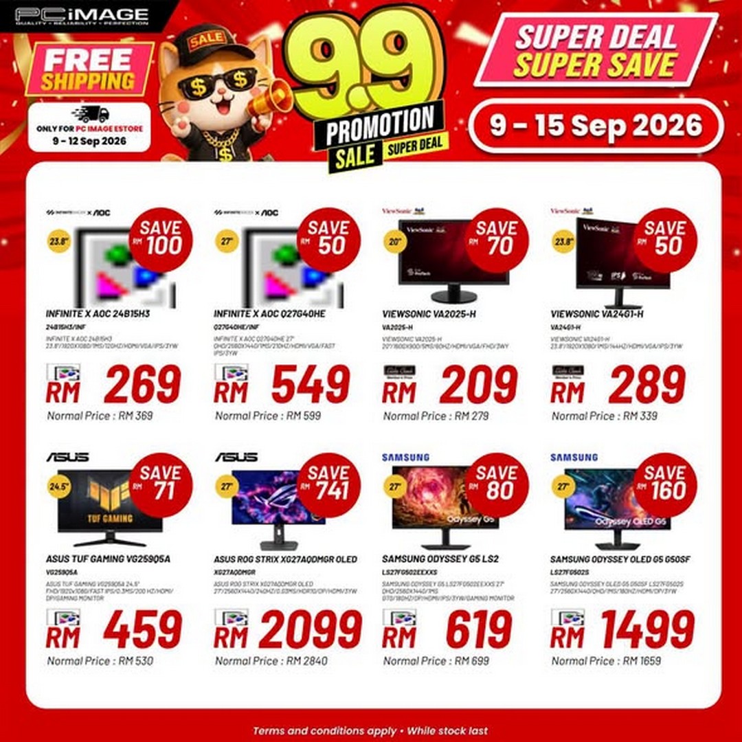 PC-Image-9.9-Super-Deal-Super-Save-Promotion-1 9-15 September 2026: PC Image: 9.9 Super Deal Super Save Promotion with Up to RM2,200 OFF on Tech Products