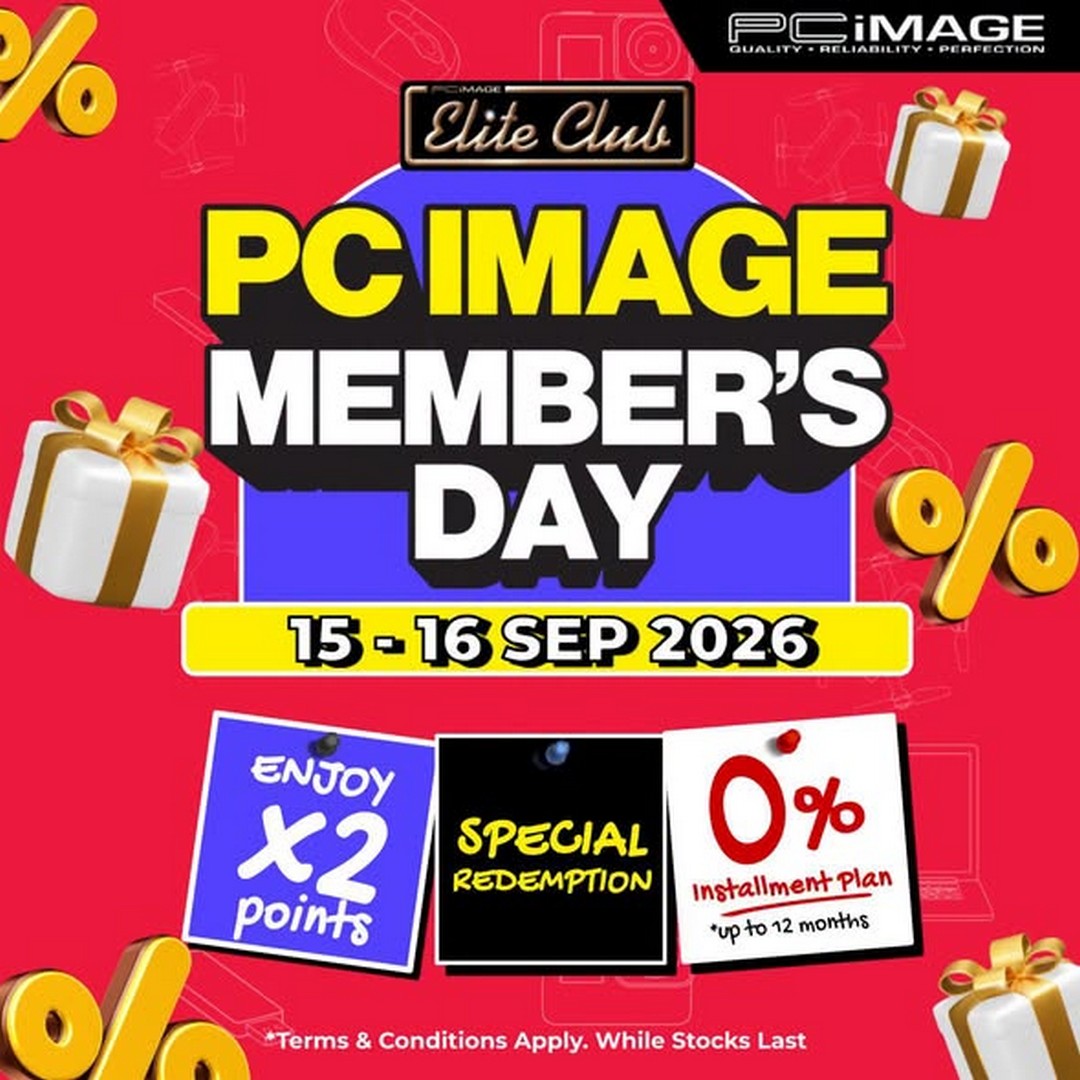PC-Image-Elite-Club-Members-Day-Promotion 15-16 September 2026: PC Image: Elite Club Member’s Day Promotion with Double Points, Vouchers, Processor Rewards and Deals from RM5
