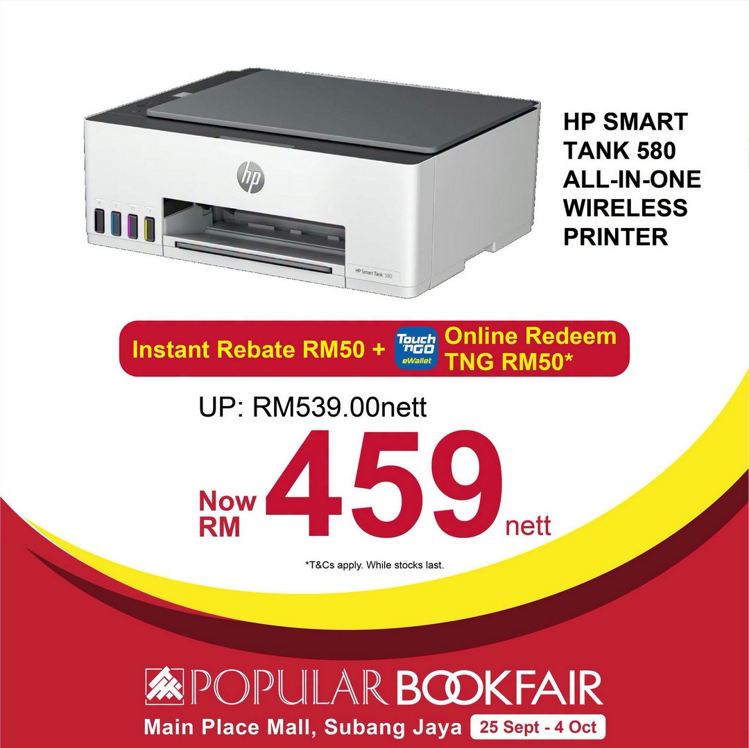 POPULAR-Book-Bookfair-Sale-and-Promotion-at-Main-Place-Mall-4 25 September-4 October 2026: POPULAR Book: Bookfair Sale and Promotion at Main Place Mall, Selangor – Up to 50% Rebates, RM10 Novels, RM5 Voucher and More