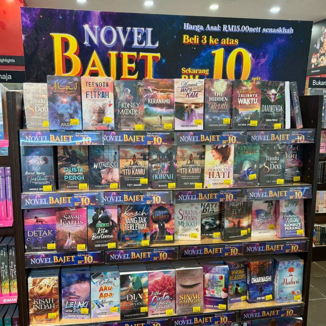 POPULAR-RM10-Novel-Promotion-Buy-3-or-More-at-Selected-4 29 September 2026 onwards: POPULAR: RM10 Novel Promotion, Buy 3 or More at Selected POPULAR/HARRIS Bookstores