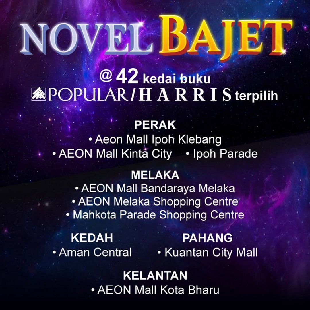 POPULAR-RM10-Novel-Promotion-Buy-3-or-More-at-Selected-8 29 September 2026 onwards: POPULAR: RM10 Novel Promotion, Buy 3 or More at Selected POPULAR/HARRIS Bookstores