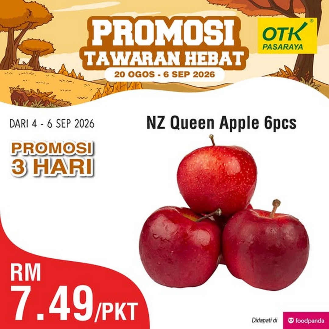 Pasaraya-OTK-Great-Promotion-on-Fresh-Produce-Meat-Fish-and-Daily-Essentials-3 4-6 September 2026: Pasaraya OTK: Great Promotion on Fresh Produce, Meat, Fish and Daily Essentials