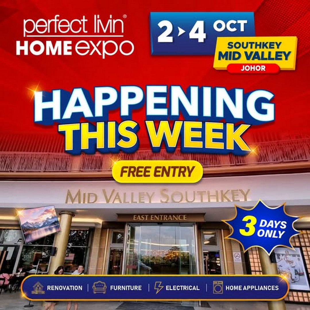 Perfect-Livin-Home-Expo-Promotion-with-Up-to-80-OFF 2-4 October 2026: Perfect Livin: Home Expo Promotion with Up to 80% OFF, RM599 Aircond Deals, Free Gifts and Lucky Draw at Mid Valley Southkey JB
