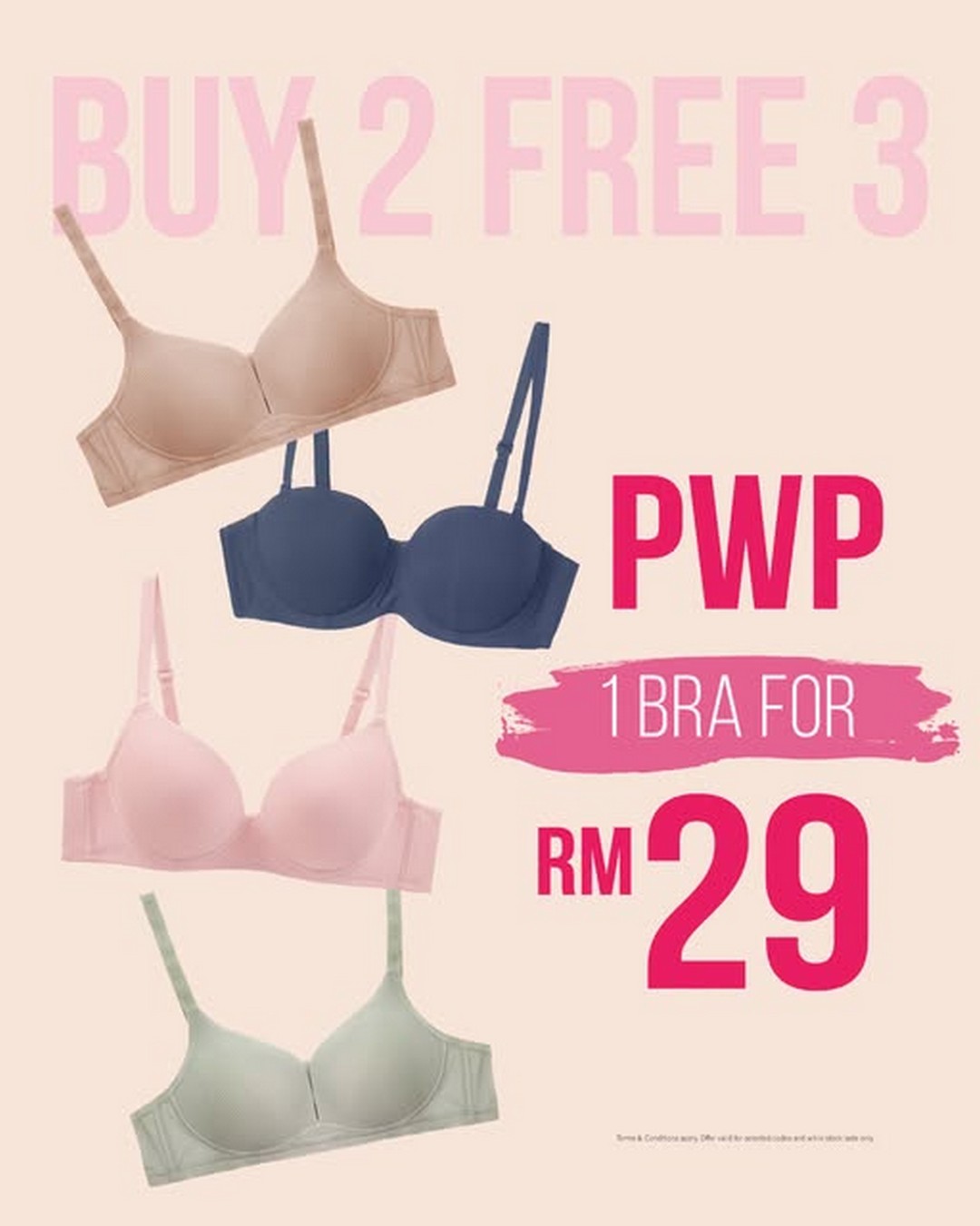 Pierre-Cardin-Lingerie-Malaysia-Promotion-–-Buy-2-Get-3-Free-Plus 21 September 2026 onwards: Pierre Cardin Lingerie Malaysia Promotion – Buy 2 Get 3 Free Plus PWP Bras From RM29