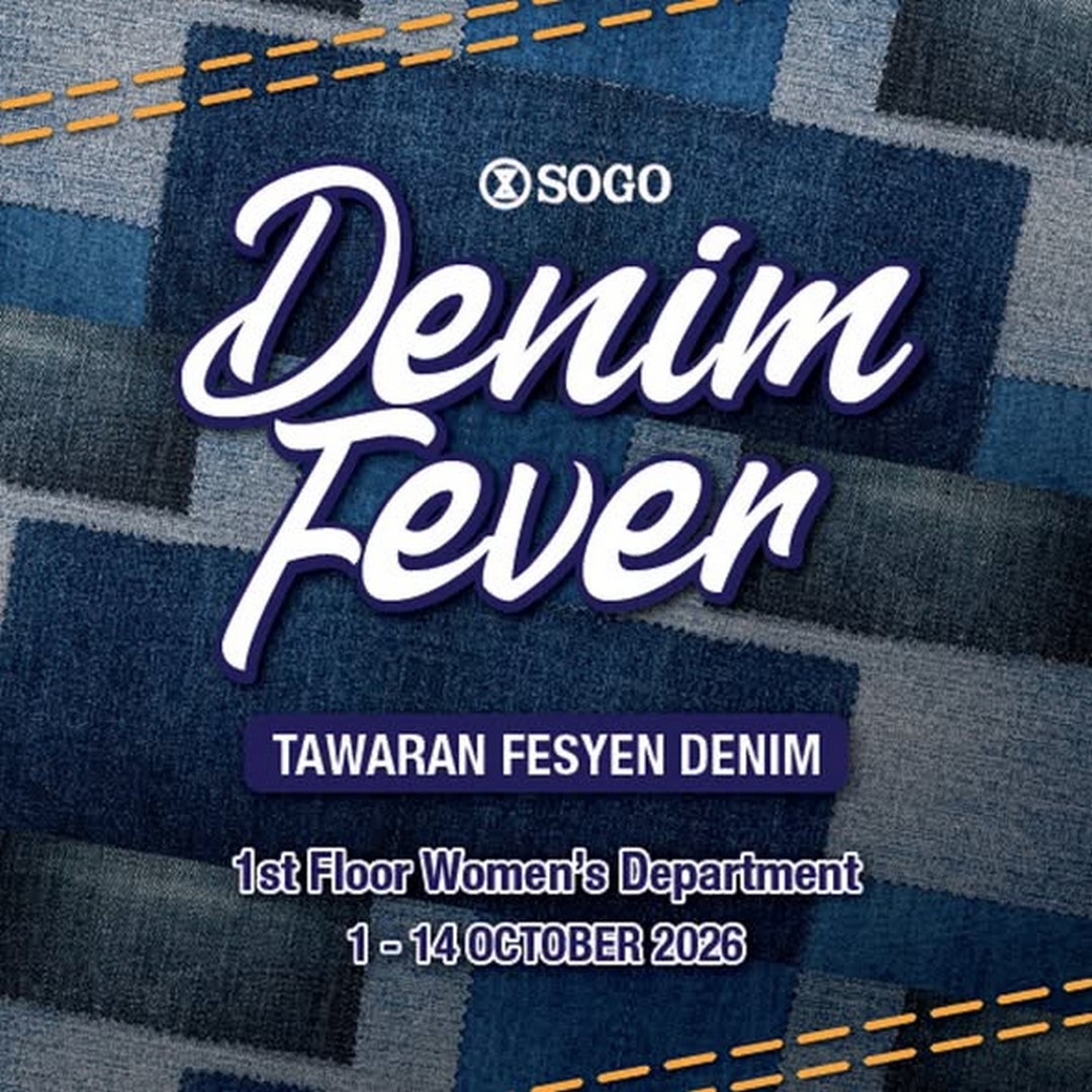 SOGO-Malaysia-Denim-Fever-Promotion-with-RM9.90-Tote-Bag-and-Spin 1-14 October 2026: SOGO Malaysia: Denim Fever Promotion with RM9.90 Tote Bag and Spin & Win at SOGO KL