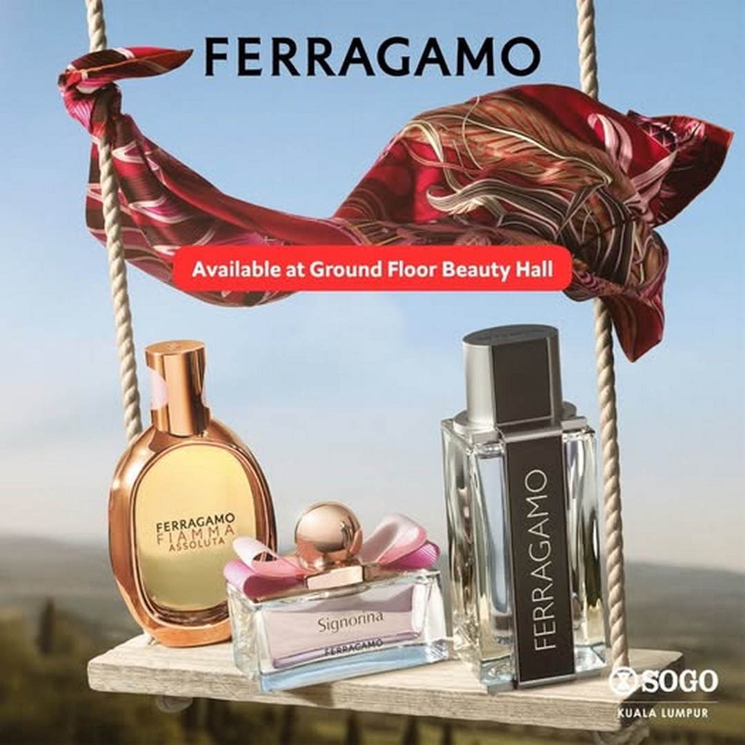 SOGO-Malaysia-Ferragamo-Fragrance-Promotion-at-Ground-Floor 21-27 September 2026: SOGO Malaysia: Ferragamo Fragrance Promotion at Ground Floor Beauty Hall, SOGO KL
