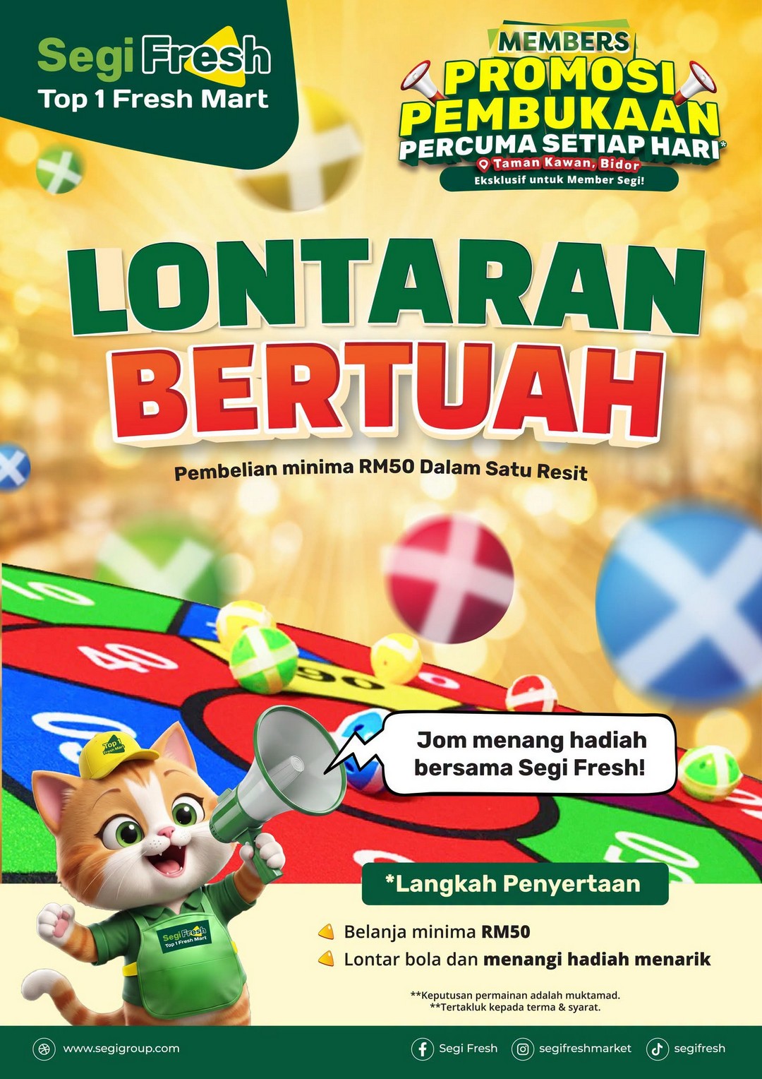 Segi-Fresh-Taman-Kawan-Bidor-Grand-Opening-Promotion-4 26 September-4 October 2026: Segi Fresh Taman Kawan, Bidor: Grand Opening Promotion with Daily Deals, Lucky Throw, Mystery Box, Food Truck, Free Drink & More