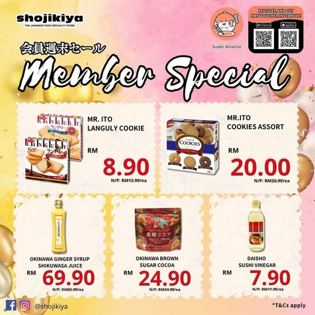 Shojikiya-Anniversary-Special-Promotion-2 1 September-11 October 2026: Shojikiya Anniversary Special Promotion – Enjoy RM5 E-Voucher, Birthday Rewards & More Member Benefits