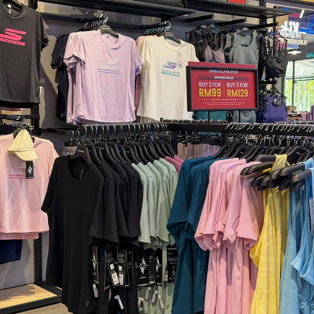 Skechers-Malaysia-Day-Promotion-with-15-OFF-7 15-20 September 2026: Skechers: Malaysia Day Promotion with 15% OFF from RM380 Spend at Design Village Penang