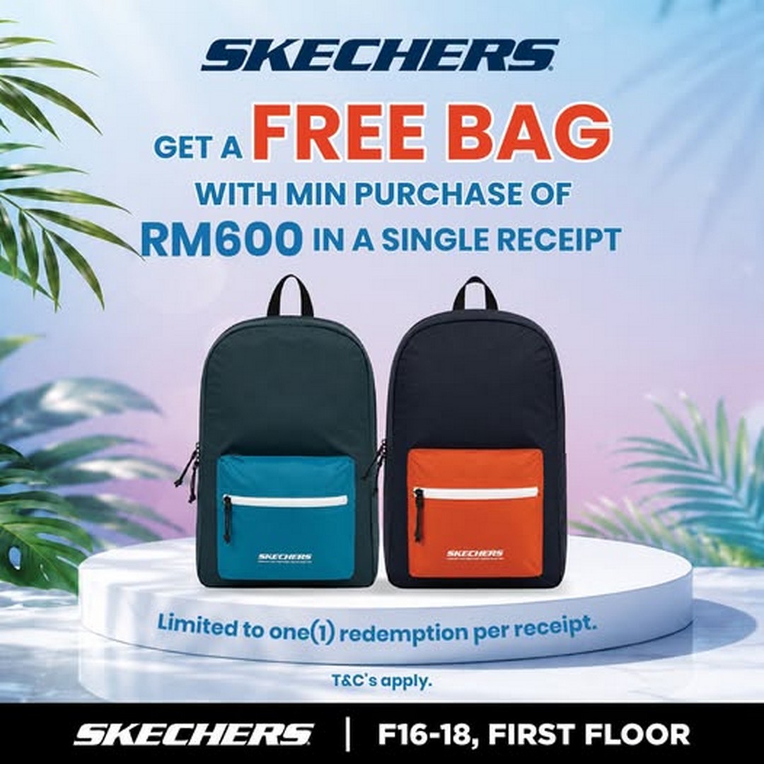 Skechers-Shop-Get-Rewarded-Promotion-at-Mitsui-Outlet-Park 2-4 October 2026: Skechers: Shop & Get Rewarded Promotion at Mitsui Outlet Park KLIA Sepang, Spend RM600 and Receive a Complimentary Gift