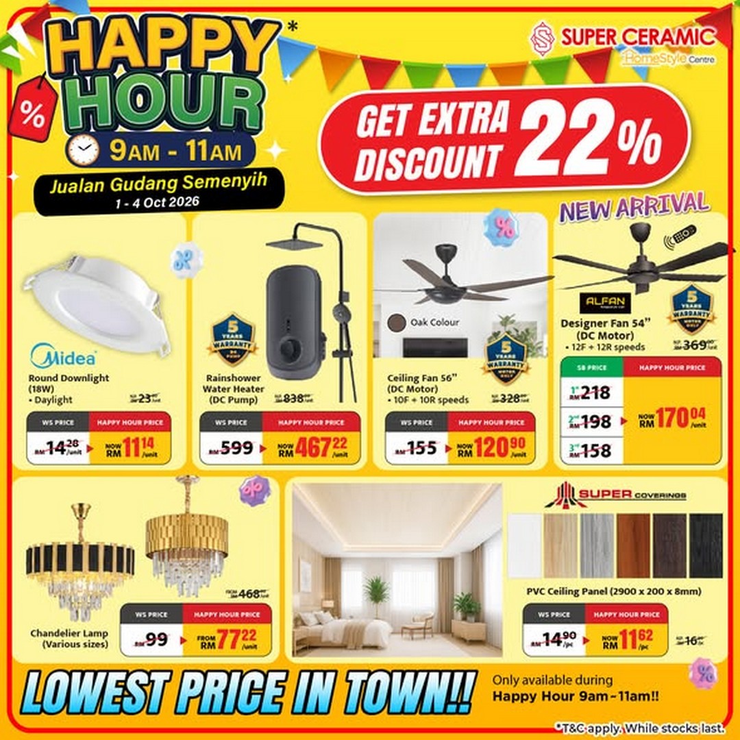 Super-Ceramic-Tiles-Semenyih-Super-Ceramic-Warehouse-Sale-1 1-4 October 2026: Super Ceramic Tiles: Semenyih Super Ceramic Warehouse Sale with Great Home Renovation Deals and Super Ball Promotion