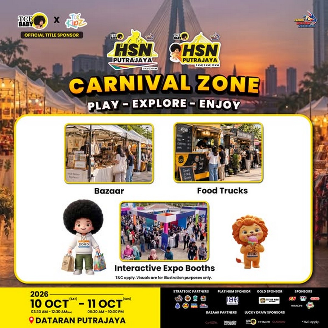 TCE-Baby-x-TCE-Kidz-World-HSN-Putrajaya-Carnival-1 10-11 October 2026: TCE Baby x TCE Kidz World: HSN Putrajaya Carnival, Expo & Bazaar Promotion with RM21,000 Worth of Lucky Draw Prizes