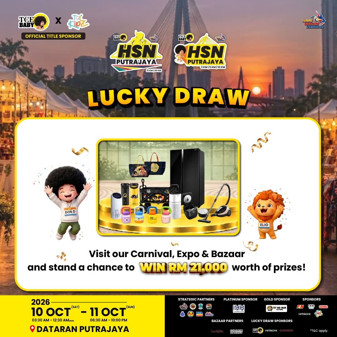 TCE-Baby-x-TCE-Kidz-World-HSN-Putrajaya-Carnival-4 10-11 October 2026: TCE Baby x TCE Kidz World: HSN Putrajaya Carnival, Expo & Bazaar Promotion with RM21,000 Worth of Lucky Draw Prizes