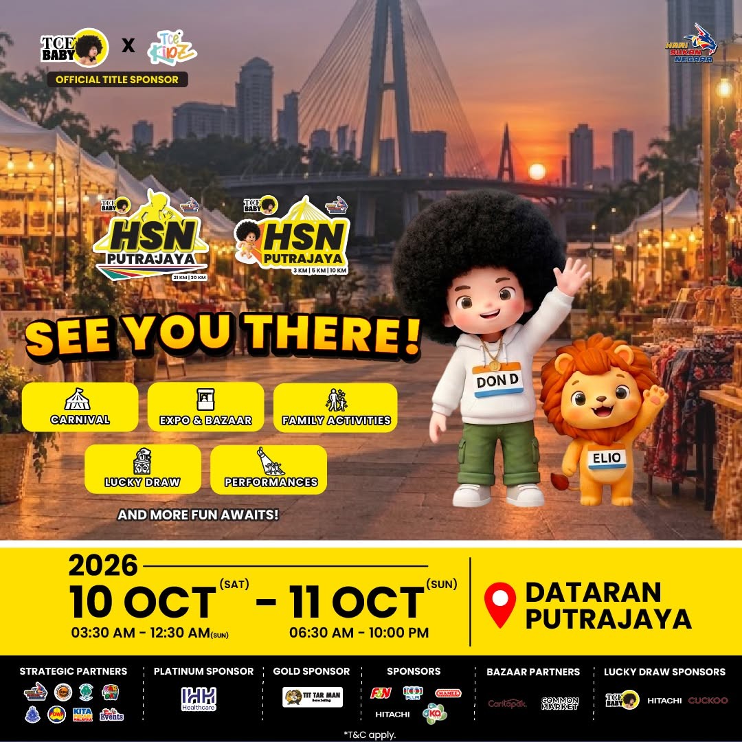 TCE-Baby-x-TCE-Kidz-World-HSN-Putrajaya-Carnival-5 10-11 October 2026: TCE Baby x TCE Kidz World: HSN Putrajaya Carnival, Expo & Bazaar Promotion with RM21,000 Worth of Lucky Draw Prizes