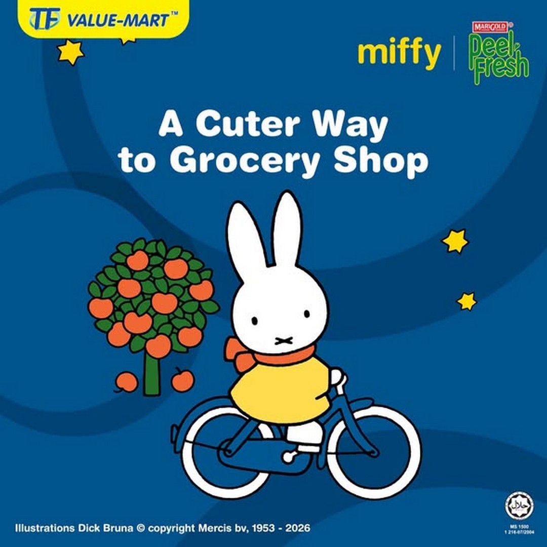 TF-Value-Mart-Malaysia-Marigold-Peel-Fresh-Free-Limited-Edition 15 September-15 October 2026: TF Value-Mart Malaysia: Marigold Peel Fresh Free Limited Edition Miffy Foldable Tote Bag Promotion, Collect 4 Designs