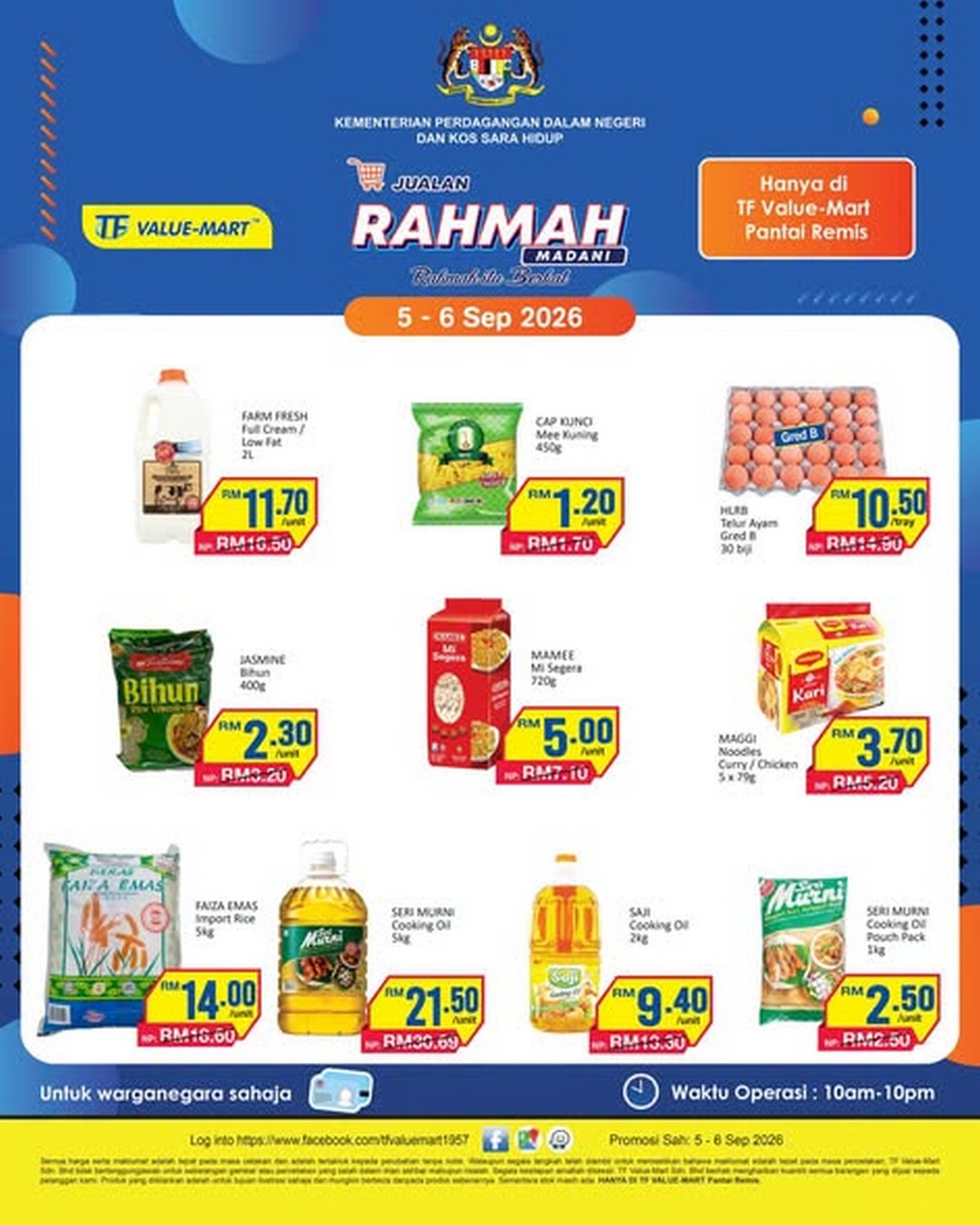 TF-Value-Mart-Pantai-Remis-Jualan-Rahmah-Promotion-1 5-6 September 2026: TF Value-Mart Pantai Remis: Jualan Rahmah Promotion with Great Shopping Deals
