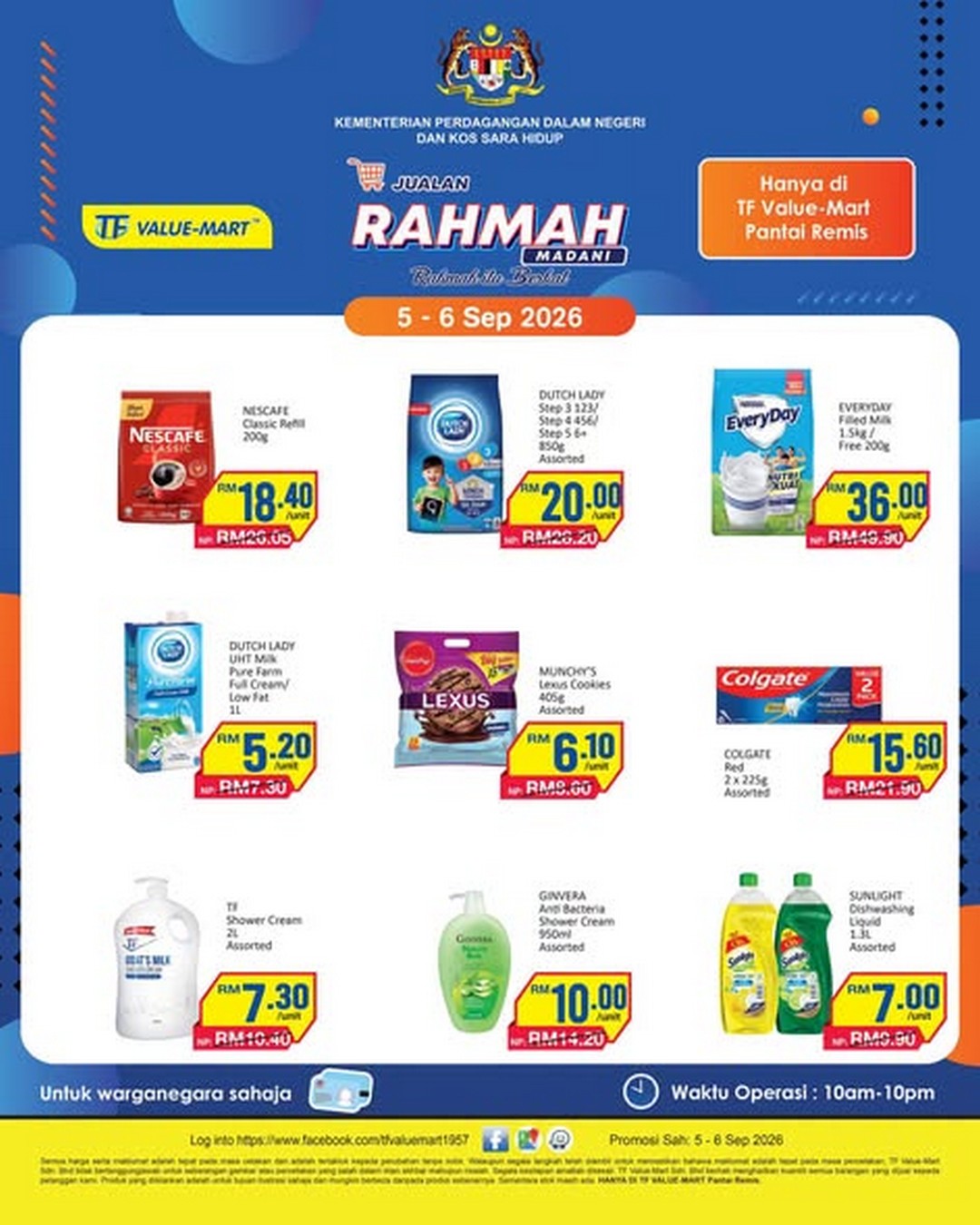 TF-Value-Mart-Pantai-Remis-Jualan-Rahmah-Promotion-3 5-6 September 2026: TF Value-Mart Pantai Remis: Jualan Rahmah Promotion with Great Shopping Deals