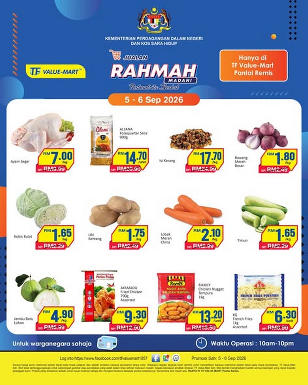 TF-Value-Mart-Pantai-Remis-Jualan-Rahmah-Promotion 5-6 September 2026: TF Value-Mart Pantai Remis: Jualan Rahmah Promotion with Great Shopping Deals