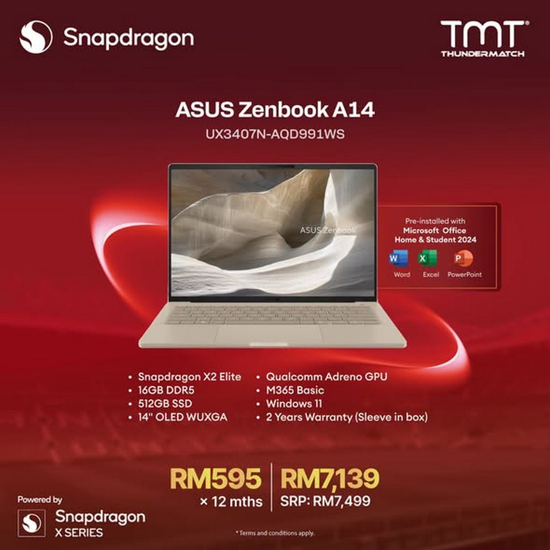 TMT-Malaysia-Snapdragon-X-Series-Laptop-Promotion-1 1-31 October 2026: TMT Malaysia: Snapdragon X Series Laptop Promotion with Up to RM500 Savings and Manchester United Old Trafford Opportunity