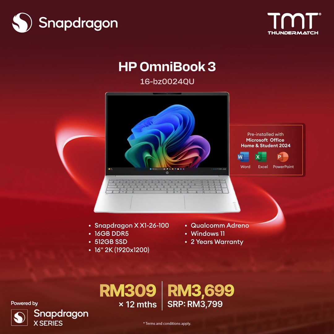 TMT-Malaysia-Snapdragon-X-Series-Laptop-Promotion-10 1-31 October 2026: TMT Malaysia: Snapdragon X Series Laptop Promotion with Up to RM500 Savings and Manchester United Old Trafford Opportunity