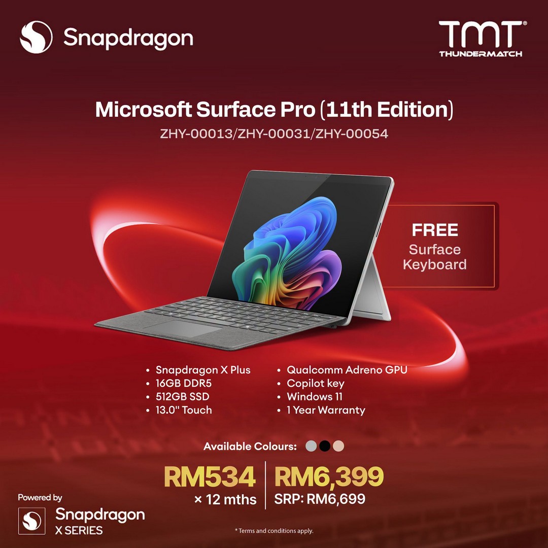 TMT-Malaysia-Snapdragon-X-Series-Laptop-Promotion-11 1-31 October 2026: TMT Malaysia: Snapdragon X Series Laptop Promotion with Up to RM500 Savings and Manchester United Old Trafford Opportunity