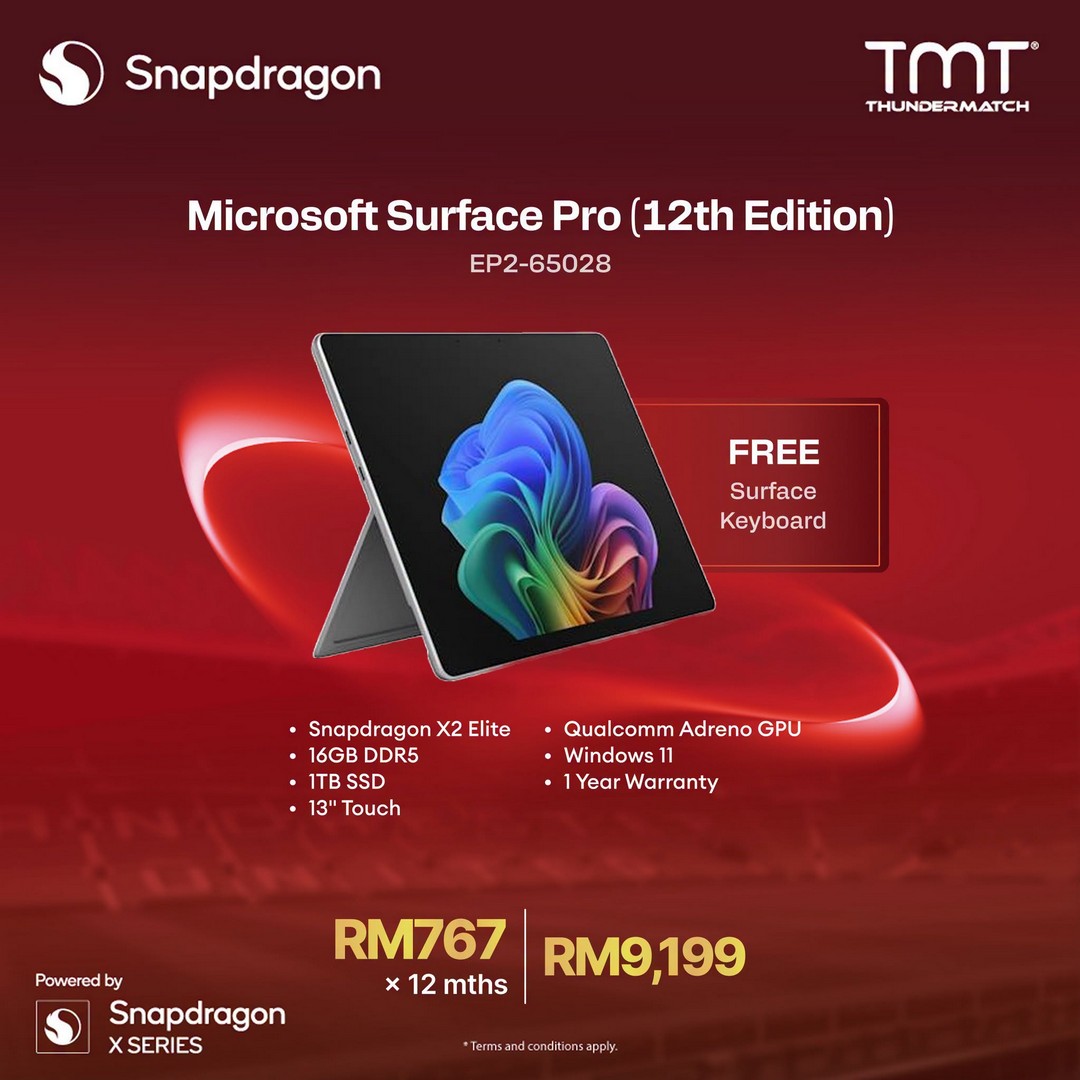 TMT-Malaysia-Snapdragon-X-Series-Laptop-Promotion-4 1-31 October 2026: TMT Malaysia: Snapdragon X Series Laptop Promotion with Up to RM500 Savings and Manchester United Old Trafford Opportunity