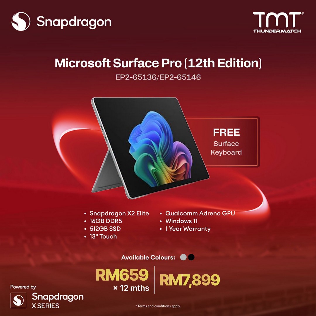 TMT-Malaysia-Snapdragon-X-Series-Laptop-Promotion-9 1-31 October 2026: TMT Malaysia: Snapdragon X Series Laptop Promotion with Up to RM500 Savings and Manchester United Old Trafford Opportunity