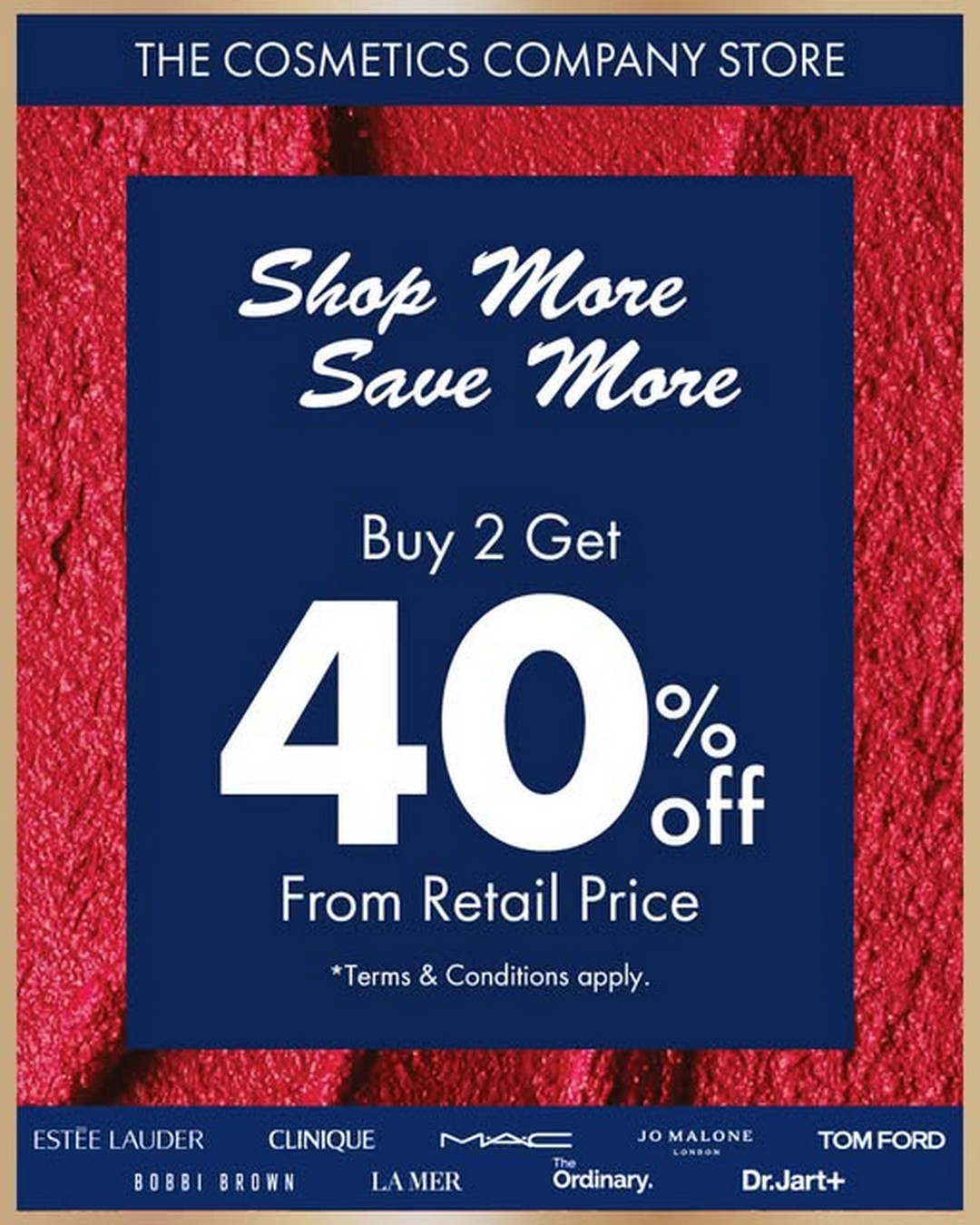 The-Cosmetics-Company-Store-Special-Sale-with-40-Savings 10-13 September 2026: The Cosmetics Company Store: Special Sale with 40% Savings on 2 Selected Items and Complimentary Gift with RM800 Purchase