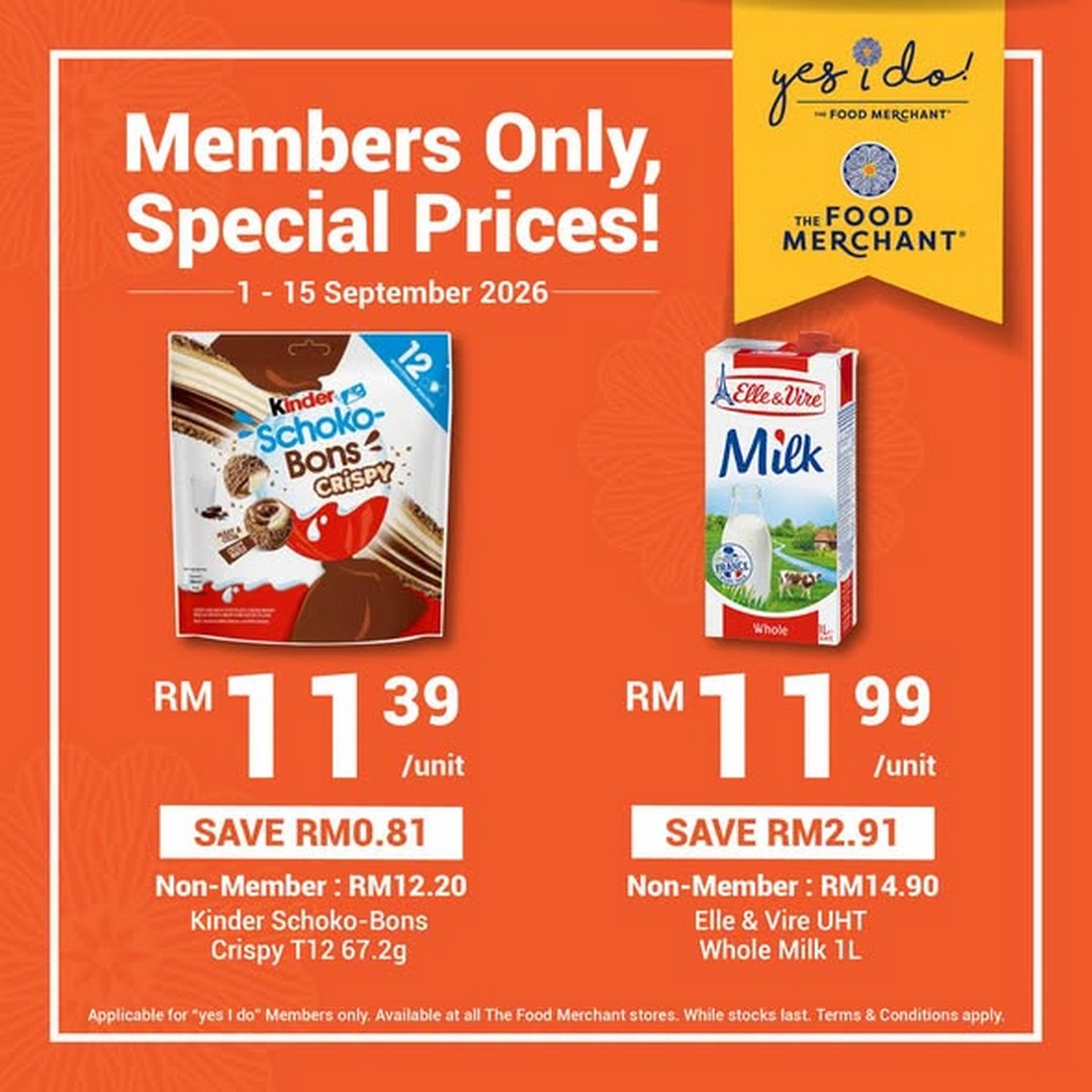 The-Food-Merchant-Members-Only-Special-Prices-Promotion-1 1-15 September 2026: The Food Merchant: Members-Only Special Prices Promotion with Exclusive Savings