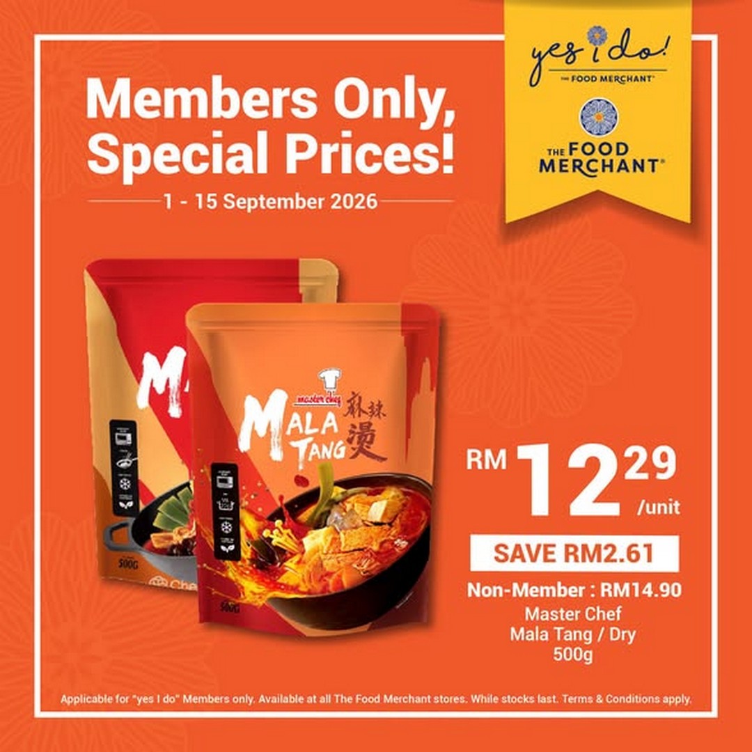 The-Food-Merchant-Members-Only-Special-Prices-Promotion-2 1-15 September 2026: The Food Merchant: Members-Only Special Prices Promotion with Exclusive Savings