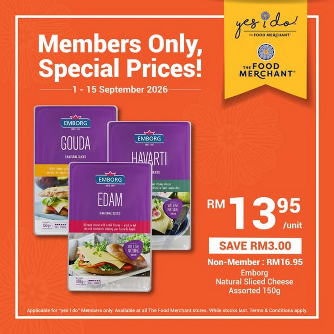 The-Food-Merchant-Members-Only-Special-Prices-Promotion-3 1-15 September 2026: The Food Merchant: Members-Only Special Prices Promotion with Exclusive Savings
