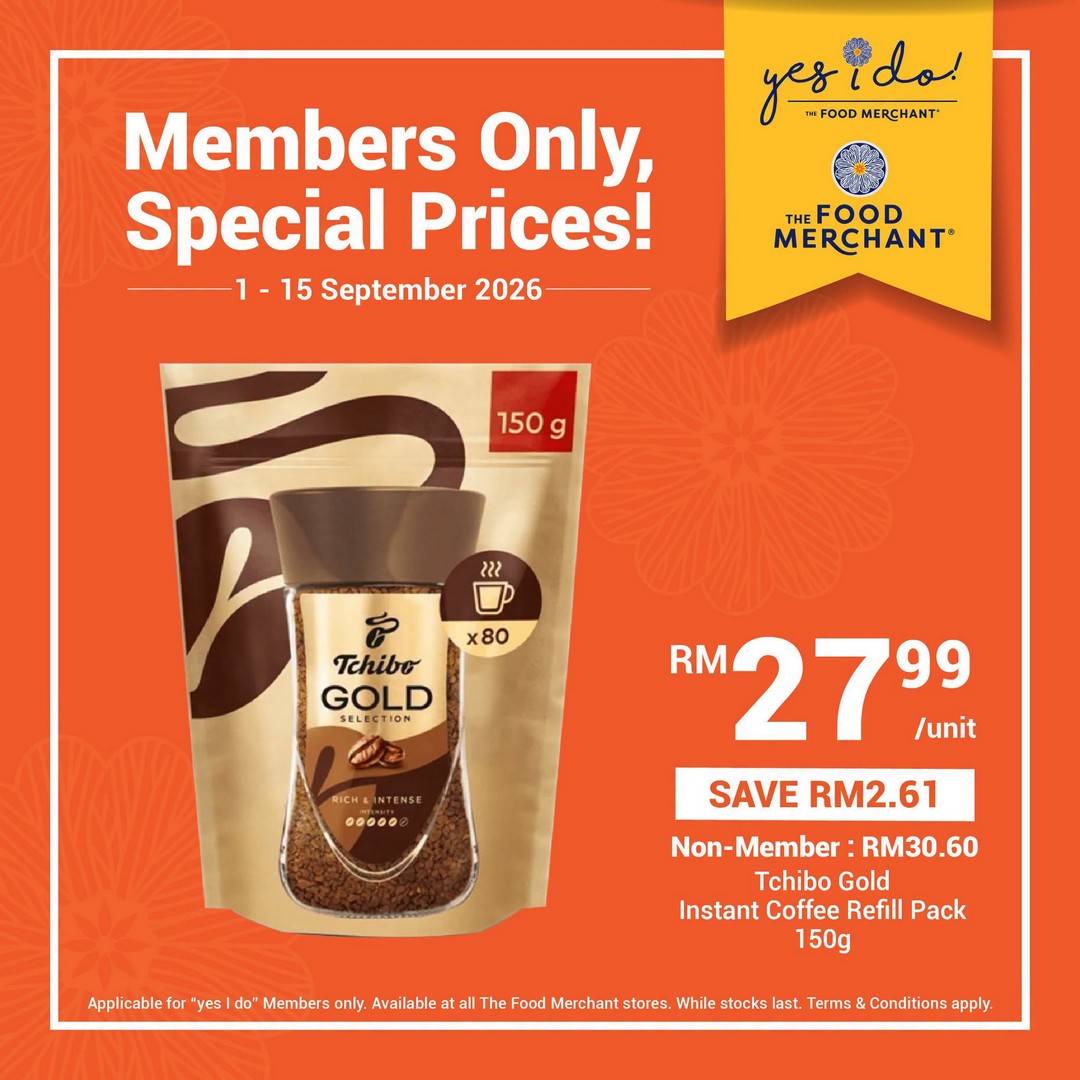 The-Food-Merchant-Members-Only-Special-Prices-Promotion-8 1-15 September 2026: The Food Merchant: Members-Only Special Prices Promotion with Exclusive Savings