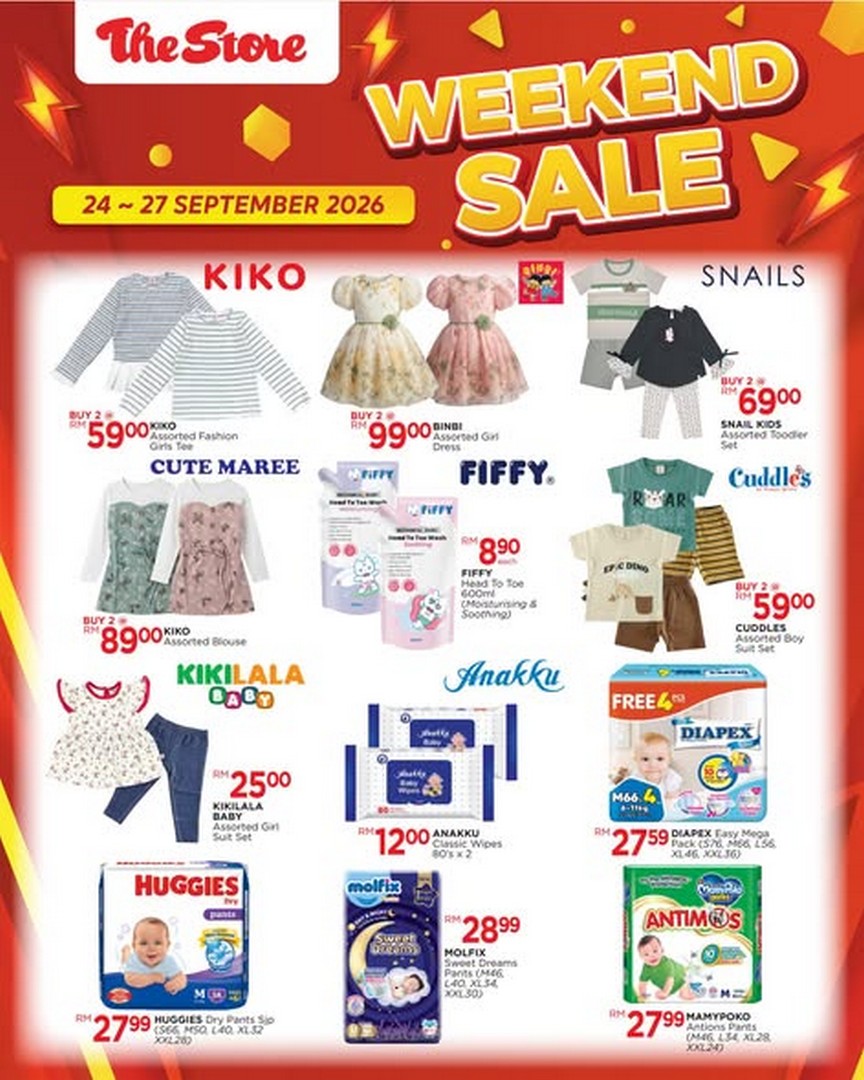 The-Store-Malaysia-Weekend-Sale-Promotion-on-Groceries-Fashion-Shoes-3 24-27 September 2026: The Store Malaysia: Weekend Sale Promotion on Groceries, Fashion, Shoes, Handbags and Home Essentials