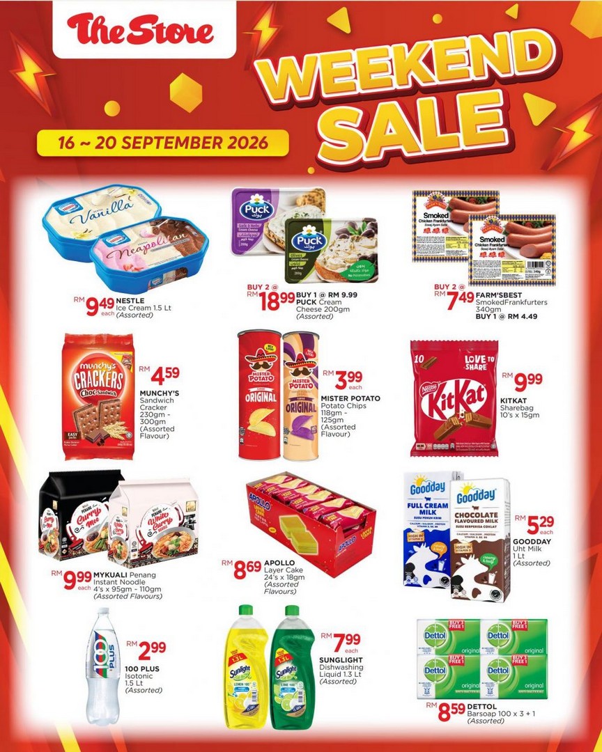 The-Store-Weekend-Sale-–-Up-to-58-Less-on-Groceries-1 16-20 September 2026: The Store Weekend Sale – Up to 58% Less on Groceries, Fashion, Home & More