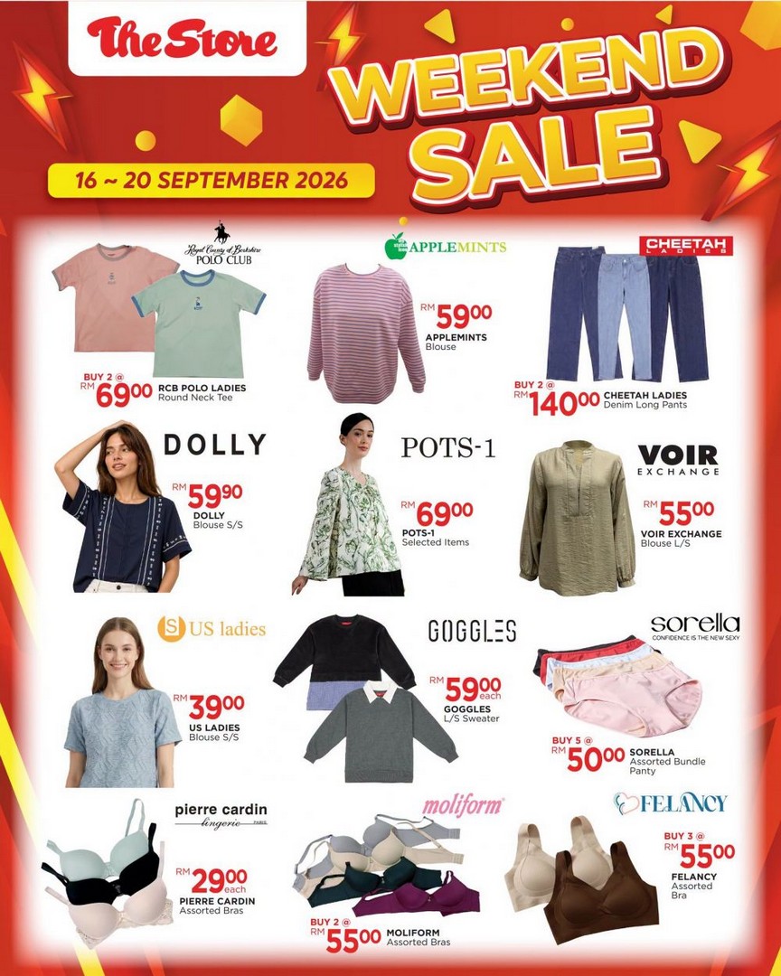 The-Store-Weekend-Sale-–-Up-to-58-Less-on-Groceries-4 16-20 September 2026: The Store Weekend Sale – Up to 58% Less on Groceries, Fashion, Home & More