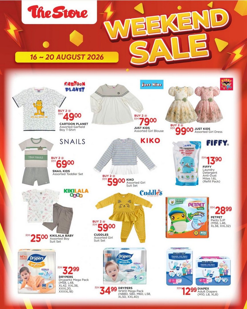 The-Store-Weekend-Sale-–-Up-to-58-Less-on-Groceries-6 16-20 September 2026: The Store Weekend Sale – Up to 58% Less on Groceries, Fashion, Home & More