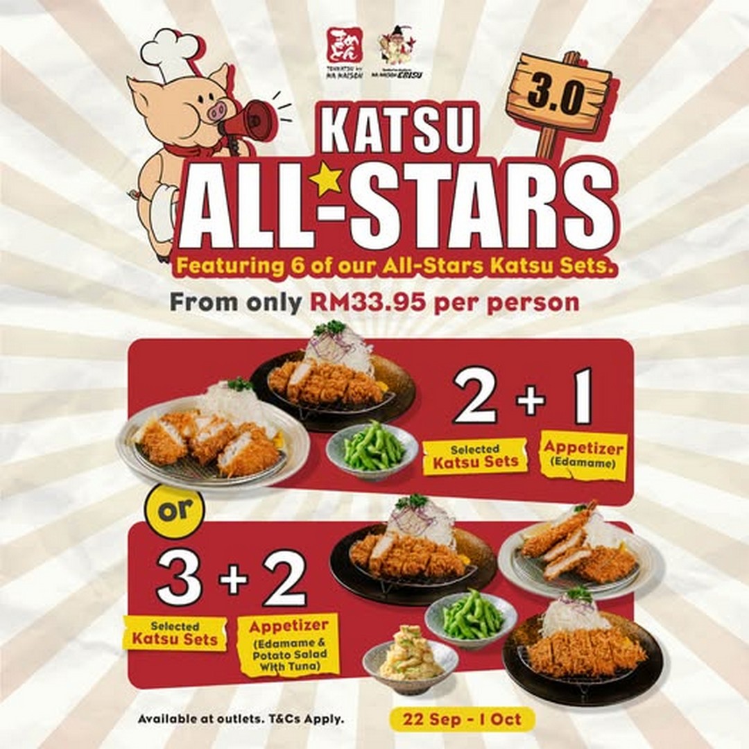 Tonkatsu-by-Ma-Maison-Katsu-All-Stars-Promotion 22 September–1 October 2026: Tonkatsu by Ma Maison: Katsu All Stars Promotion with Special Set Rewards and Add-On Deals at All Outlets