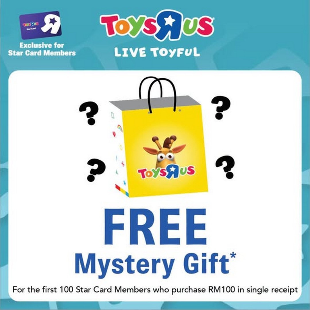 Toys-R-Us-Malaysia-Grand-Relaunch-Promotion-with-FREE-RM10-Voucher-2 25 September 2026: Toys"R"Us Malaysia: Grand Relaunch Promotion with FREE RM10 Voucher, Mystery Gift & Geoffrey Meet and Greet at Gurney Plaza, Penang
