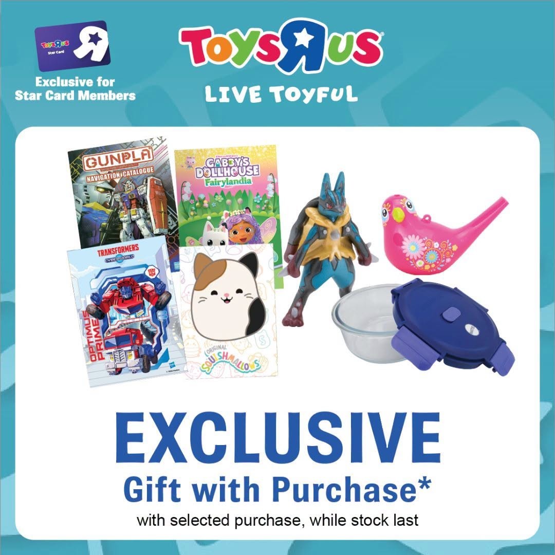 Toys-R-Us-Malaysia-Grand-Relaunch-Promotion-with-FREE-RM10-Voucher-4 25 September 2026: Toys"R"Us Malaysia: Grand Relaunch Promotion with FREE RM10 Voucher, Mystery Gift & Geoffrey Meet and Greet at Gurney Plaza, Penang